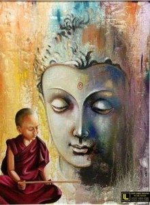 Tranh sơn dầu phật giáo 40